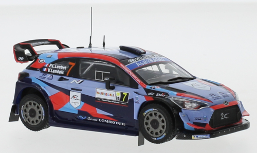 Hyundai i20 Coupe WRC No.7 Rally Sardinien 2020 Loubet/Landais - 1:43